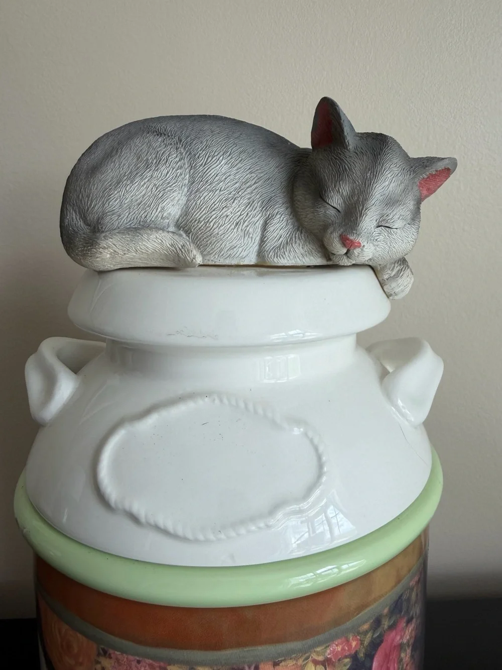 Bradford Exchange Cozy Kitten Canister